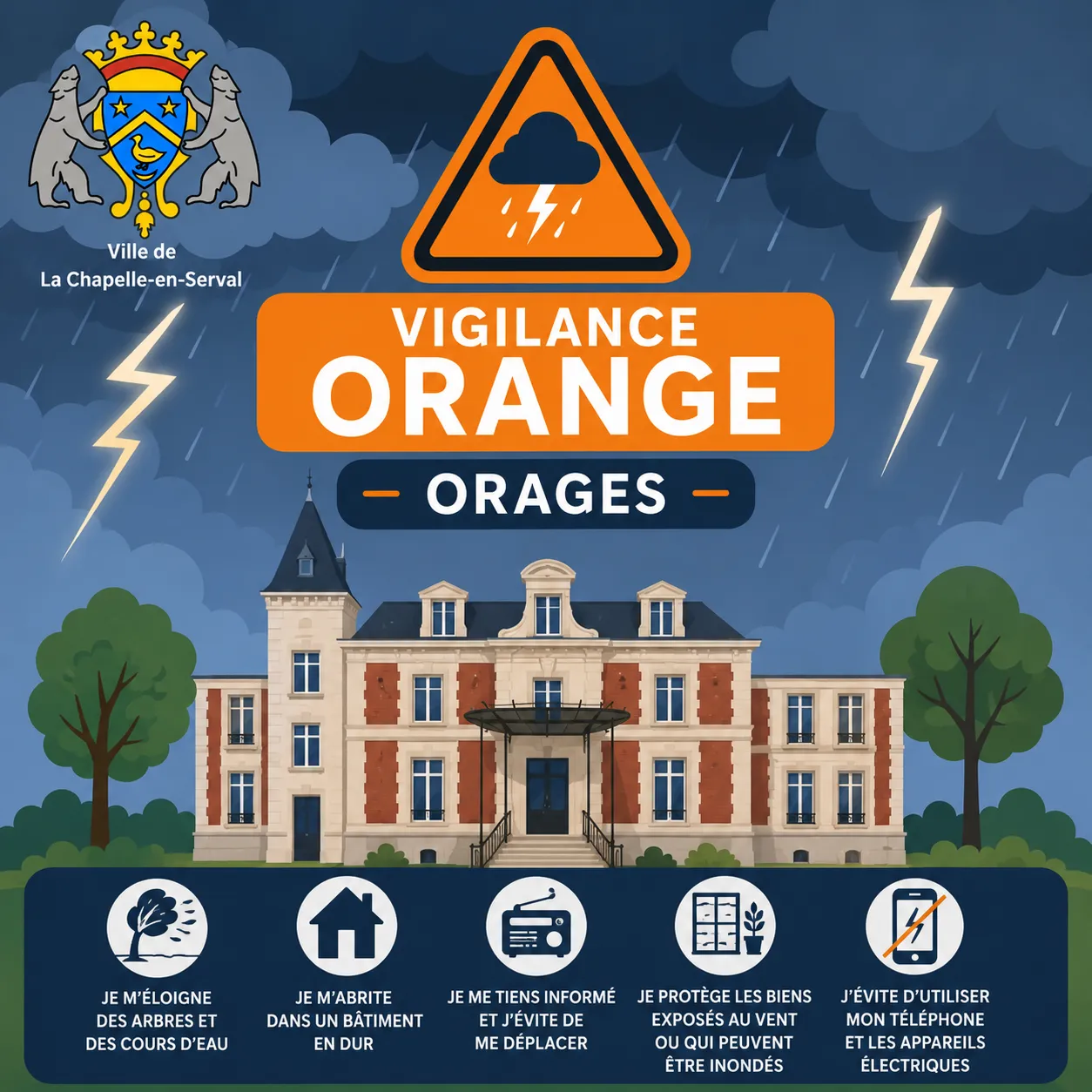 Lire la suite de l'actualité Vigilance ORANGE ORAGES – Jeudi 27 août 2026